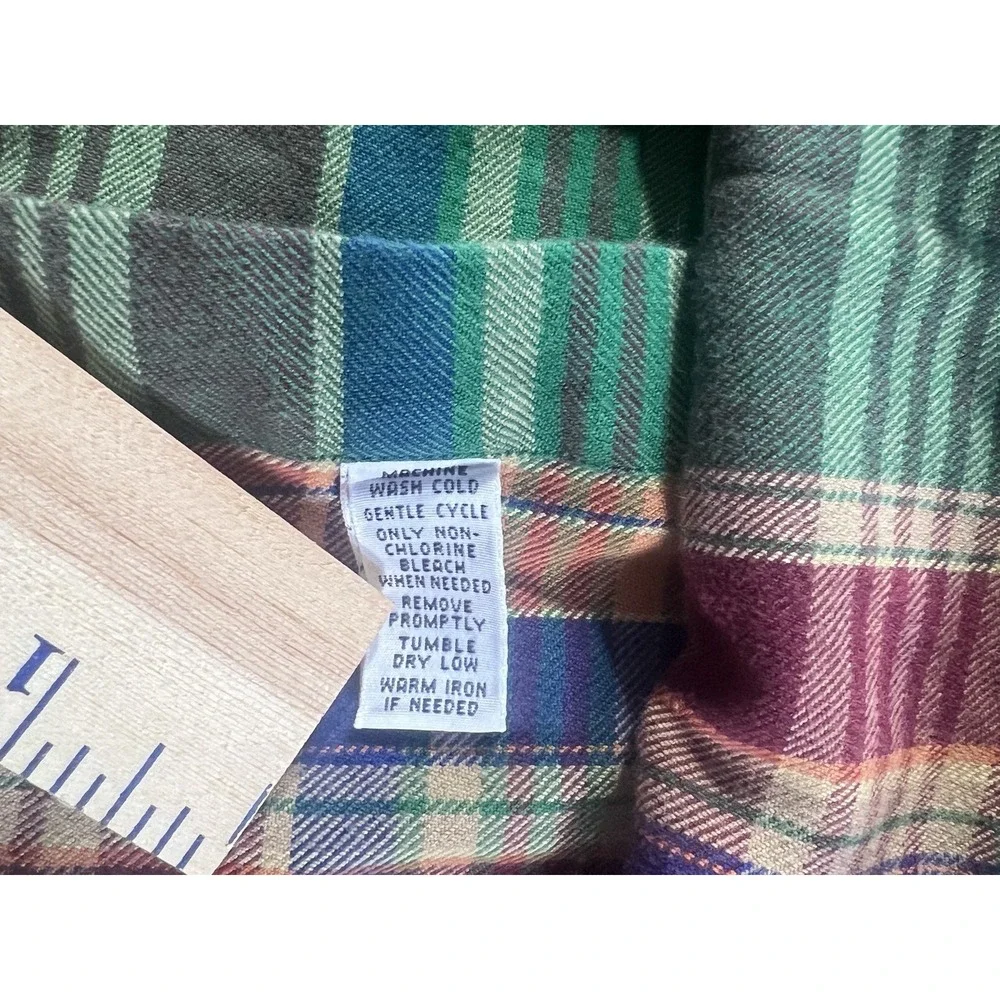 Polo Ralph Lauren SOFT Cotton Button-Down Flannel Shirt Long Sleeve Size Medium!